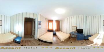 Фото номера Классический трехместный номер Отель Hotel Accent г. Razgrad 3