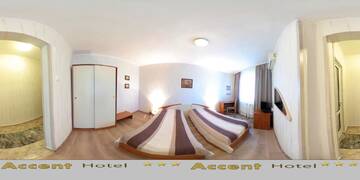 Фото номера Двухместный номер с 1 кроватью Отель Hotel Accent г. Razgrad 4